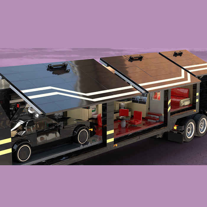 MOC- Kitt And The Flag Mobile Operations Unit Building Blocke Set (3106PCS)