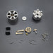 OKMO Friction Clutch Belt Pulley Upgrade Kit for Model Engines enginediyshop