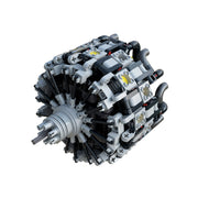 MOC-159400 18 Cylinder Radial Engine Building Blocks Set - enginediyshop