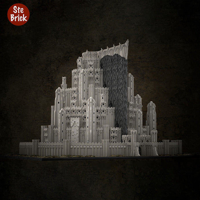 MOC -The Seven rings - Part A Super Large Building Block MOC Kit (99548PCS) enginediyshop