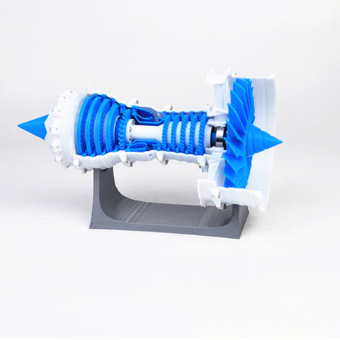 3D Printed Aero Engine Model,Turbofan Engine Model,DIY Stem Engine Toy enginediyshop