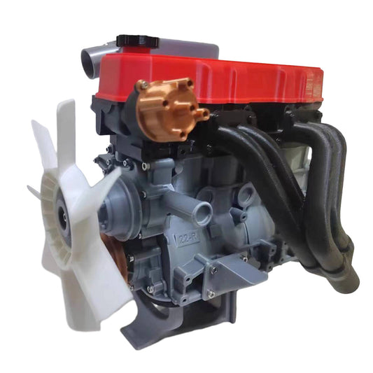 MY MODEL 1/6 Scale R22 Inline Four-cylinder Engine Functional & Detachable FDM 3D Printed Engine Model Toy (Assembled Version) enginediyshop