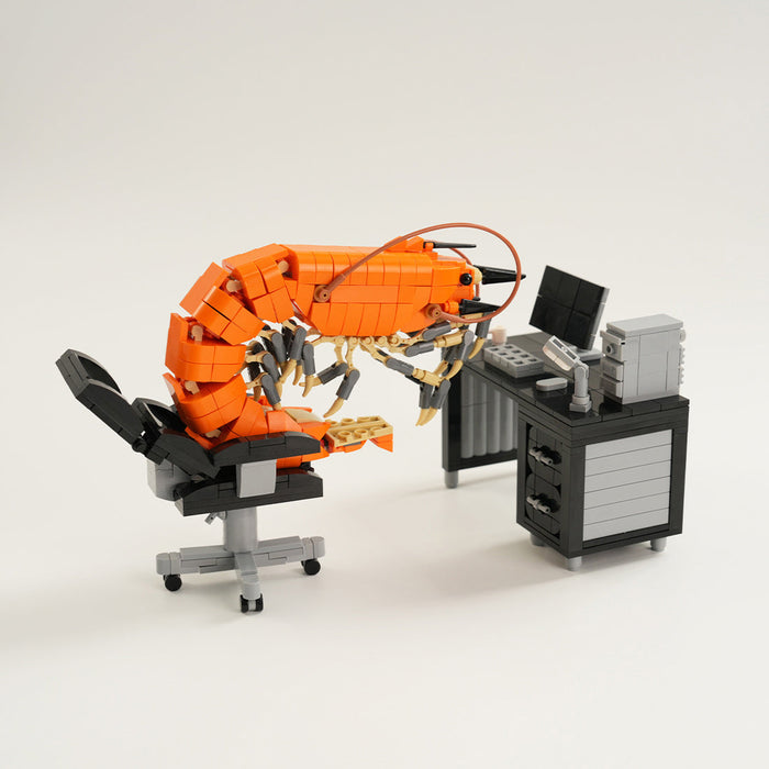 Working Shrimp Man Building Blocks Set-675PCS enginediyshop