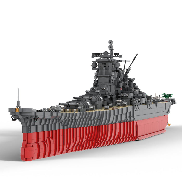 1/200 Scale Classic 20th Century Large Warship Building Block Model Kit-10101PCS enginediyshop