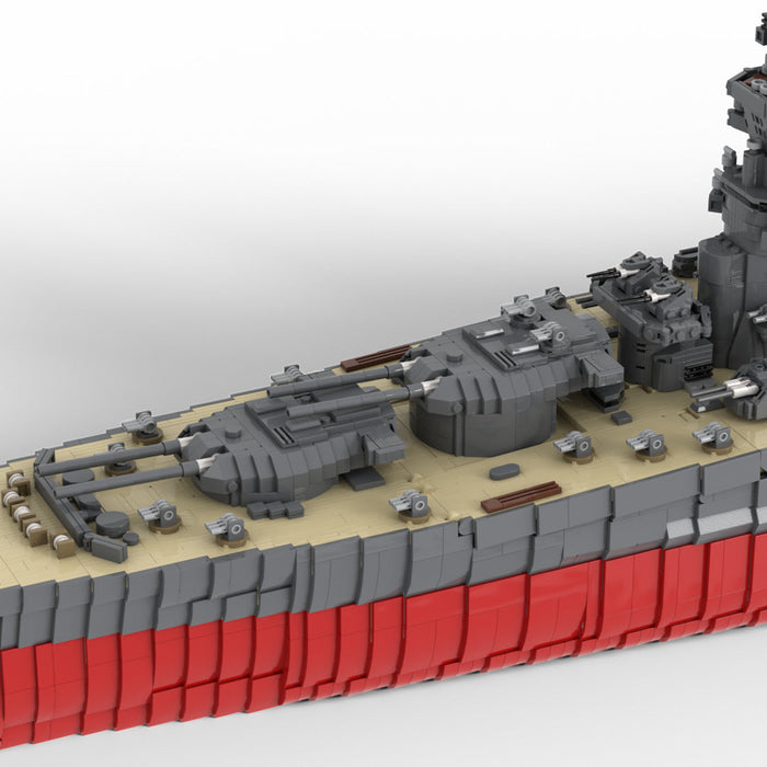 1/200 Scale Classic 20th Century Large Warship Building Block Model Kit-10101PCS enginediyshop