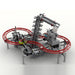 MOC Cycle Mechanical Building Block Module，Advanced Gear and Linkage Mechanism-1108PCS enginediyshop