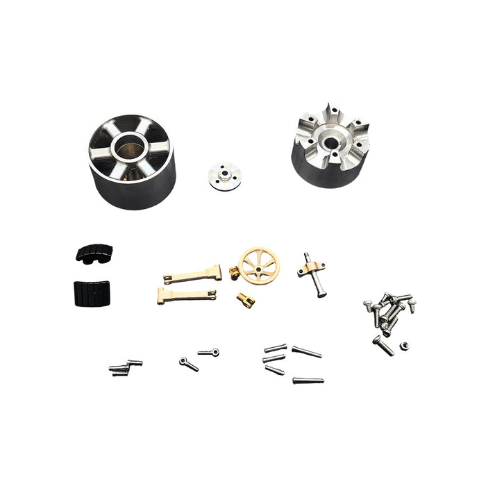 OKMO Friction Clutch Belt Pulley Upgrade Kit for Model Engines enginediyshop