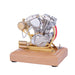 RETROL 4.2CC OHV V-Twin Cylinder Four-stroke Motorcycle Gasoline Internal Combustion Engine Model enginediyshop