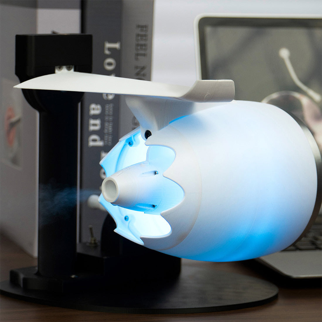 Engine-Shaped Desktop Jet Fan — enginediyshop