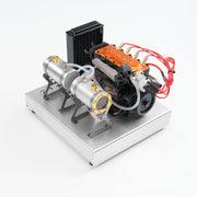 TOYAN FS-L400BGC 4-Cylinder 4 Stroke OHC L4 14cc Inline Water-Cooled Gasoline Engine Model for RC Model Car Ship Airplane enginediyshop