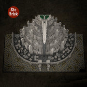 MOC -The Seven rings - Part A Super Large Building Block MOC Kit (99548PCS) enginediyshop