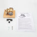 3.2cc Mini Horizontal Water-cooled Double-cylinder Four-stroke Gasoline Engine Model with Wooden Base enginediyshop