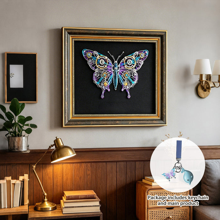 3D Metal Winged Insect Steampunk Mechanical Relief DIY Model Kit- 308PCS enginediyshop