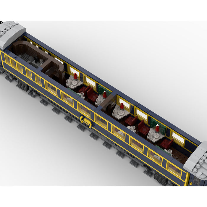 The Orient-Express of CIWL Trian Building Expansion Set(Static Version/2515PCS） enginediyshop
