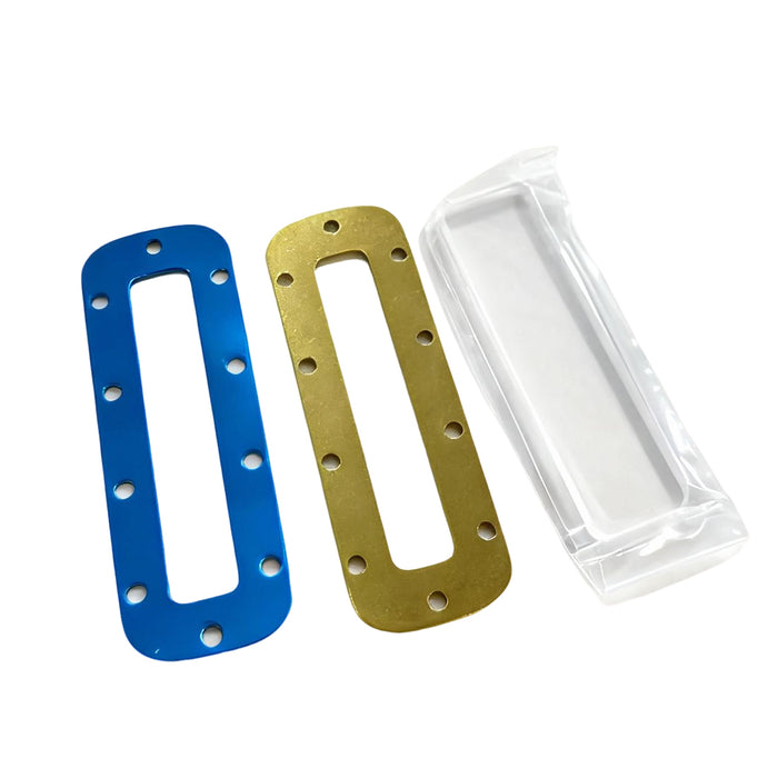 #54 Water Level Gauge Glass Tube + #55 Cover Plate + #64 Sealing Gasket for RW-BL1K Steam Boiler Models