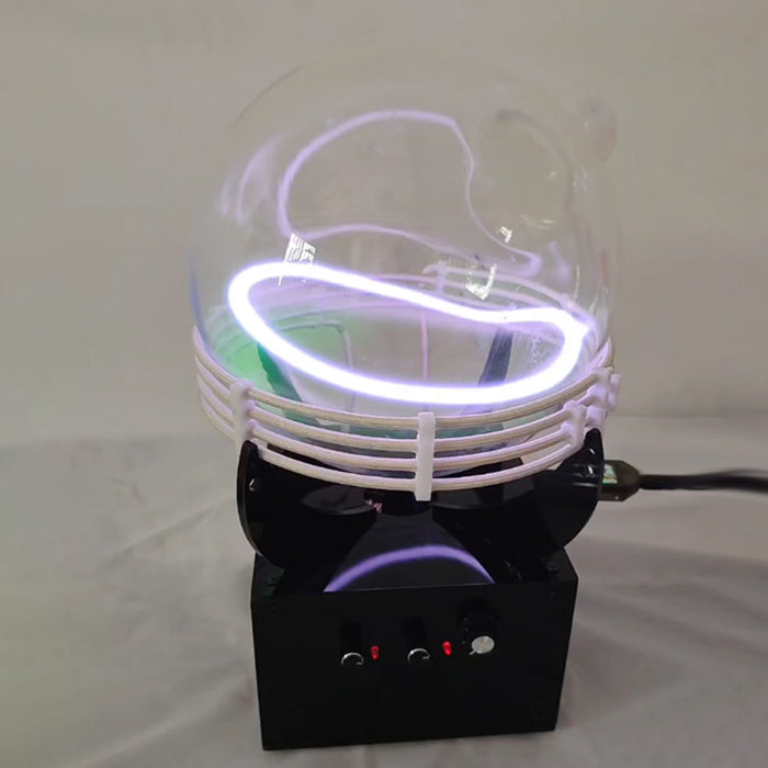 Plasma Ion Globe Glow Ring Reactor Touch Energy Light Desk Ornament enginediyshop