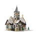 MOC-147549 Winter Country Church Modular Model for Church of the Nativity Building Blocks Toys Set (1769PCS) enginediyshop