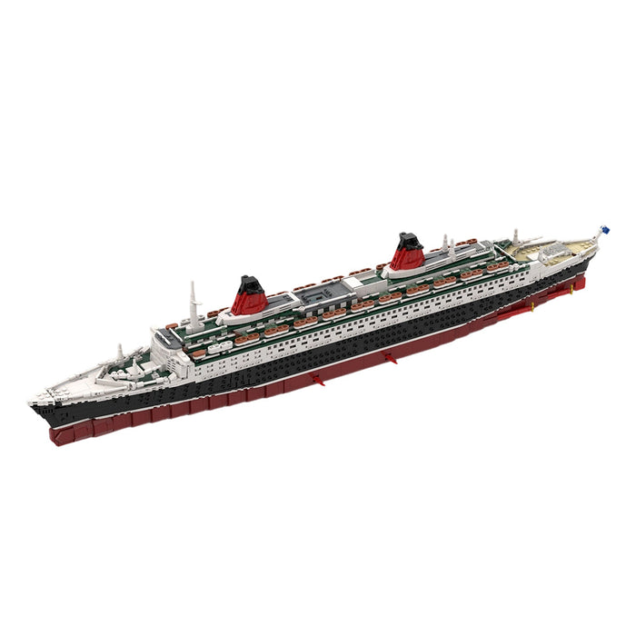 MOC  1/400 Scale France Ocean Liner Building Block Set(3325PCS) enginediyshop