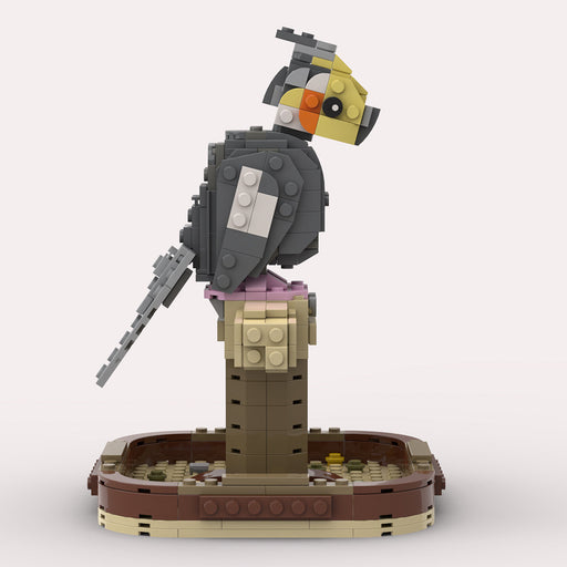 MOC-124853 Parrot Animal Model DIY Assembly Building Blocks Set (392PCS) enginediyshop