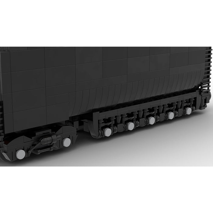 MOC-89126 1/40 4014 Big Boy Dynamic RC Train Model Building Blocks Set (3200pcs+/Black) enginediyshop