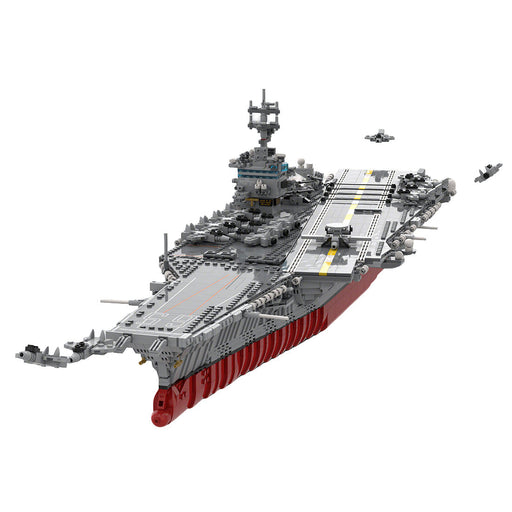 Mocsage 1/350 UCS USS Enterprise CVN-65 Nuclear-powered Aircraft Carrier Military Model Building Blocks Set (4941PCS) enginediyshop