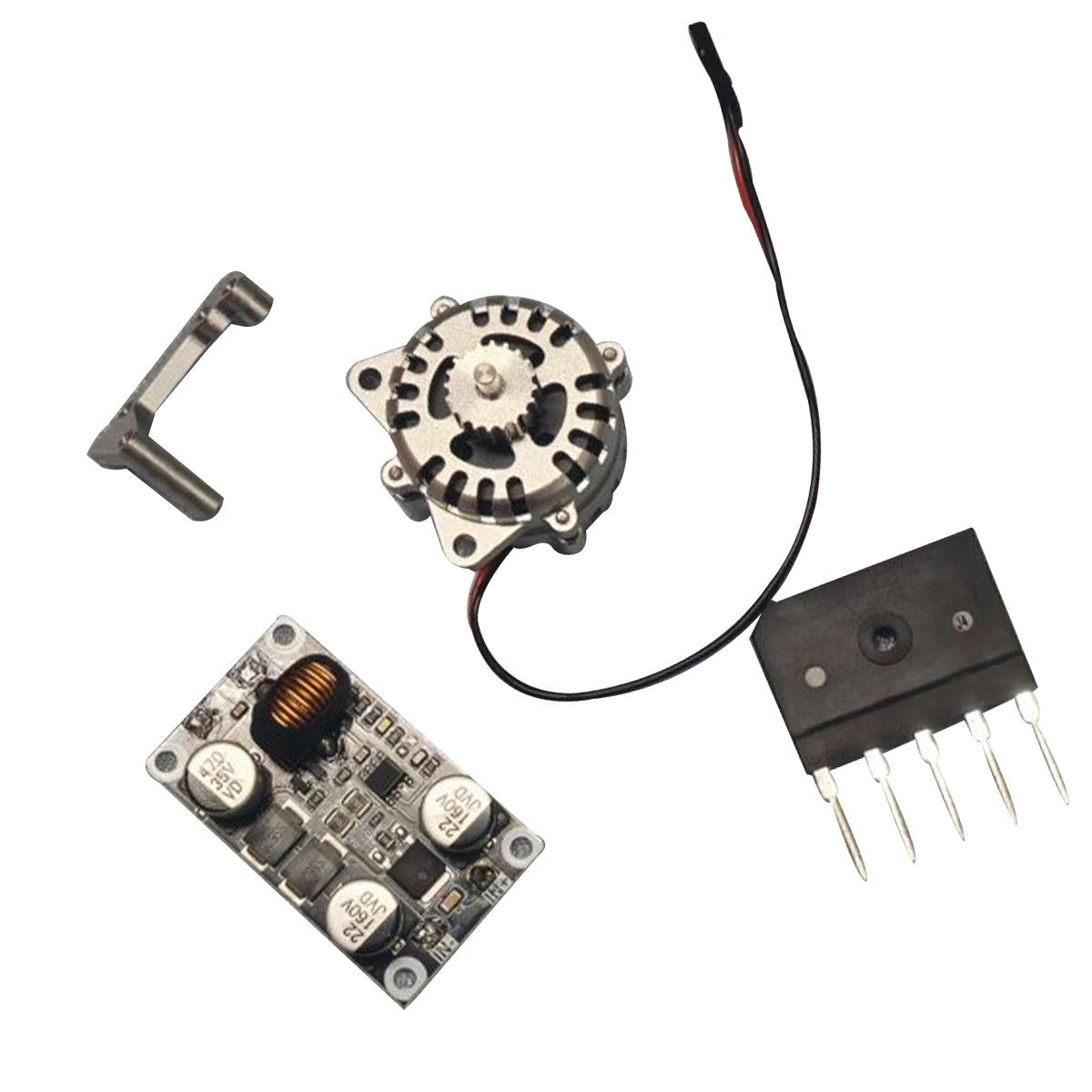 CISON Engine DIY Modified Power Generation Kit 68W High Power Micro Ge ...