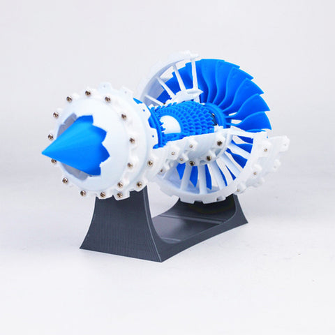 3D Printed Aero Engine Model,Turbofan Engine Model,DIY Stem Engine Toy enginediyshop
