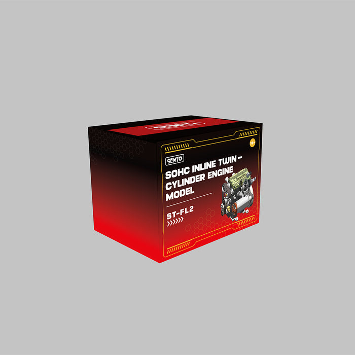 SEMTO ST-FL2 4-Stroke Inline Twin-Cylinder  8.6cc L2 Engine Kit (KIT Version)