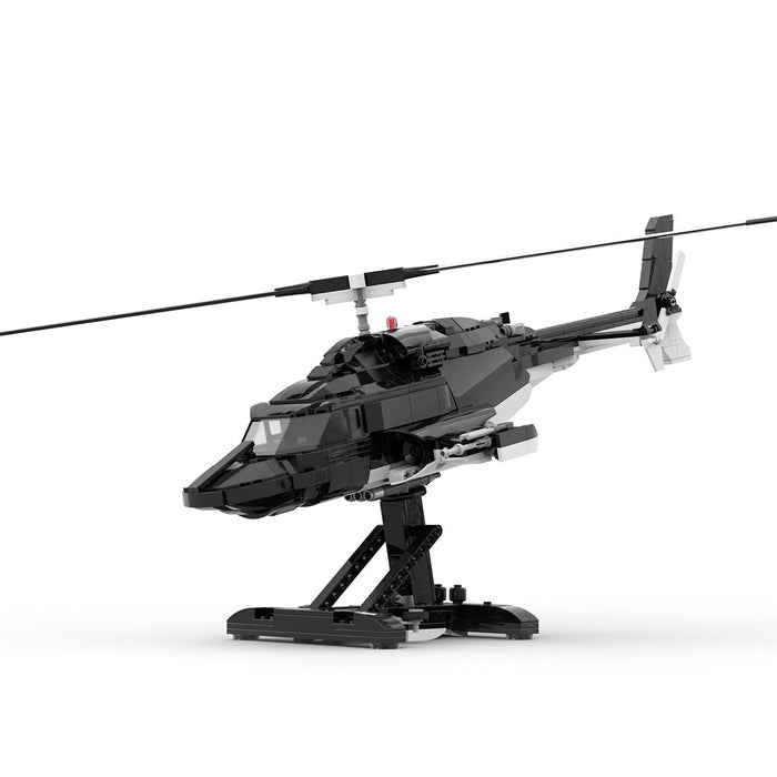 Mocsage MOC-149250 Helicopter Model Assembly Toy Building Blocks Set Creative Ornament (1039PCS) enginediyshop