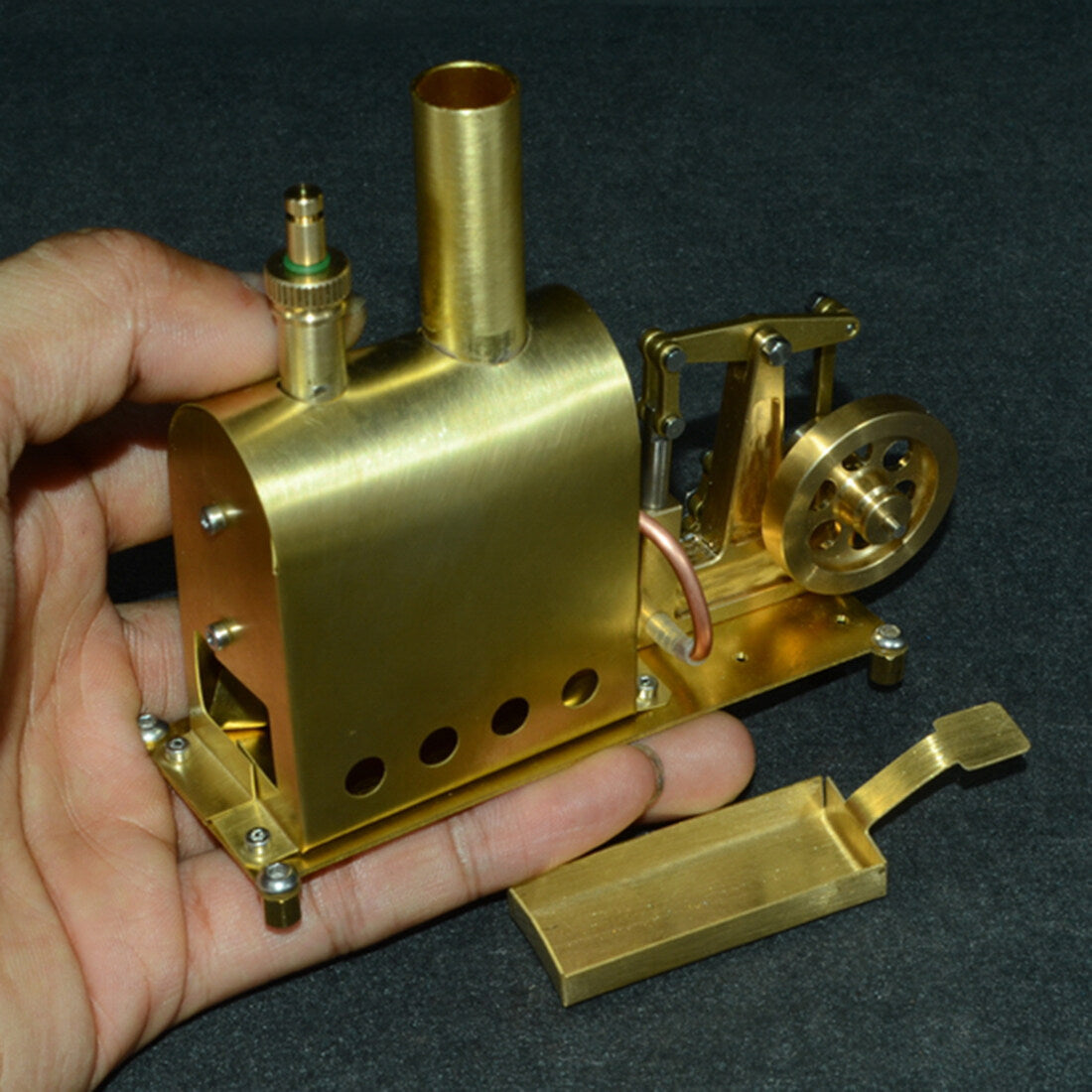 M89 Mini-Dampfkessel-Dampfmaschinenmodell, Geschenksammlung zum Selbermachen