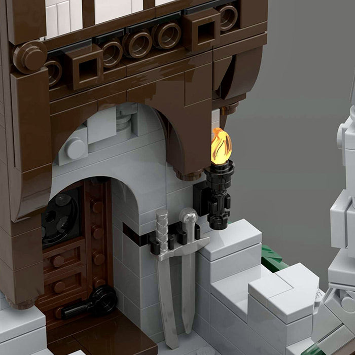 MOC-211440 Medieval Street Gate Keepers Building Blocks Set -4570PCS enginediyshop
