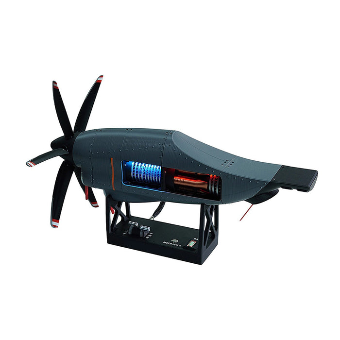 1/6 Scale C130 FMD 3D-Printed Variable-Pitch Turboprop Engine Model, STEM Educational Tool enginediyshop