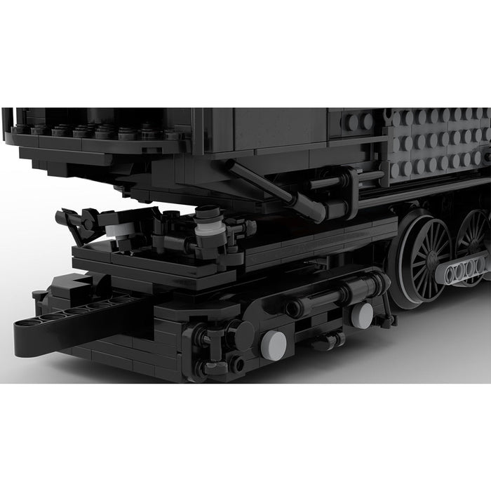 MOC-89126 1/40 4014 Big Boy Dynamic RC Train Model Building Blocks Set (3200pcs+/Black) enginediyshop
