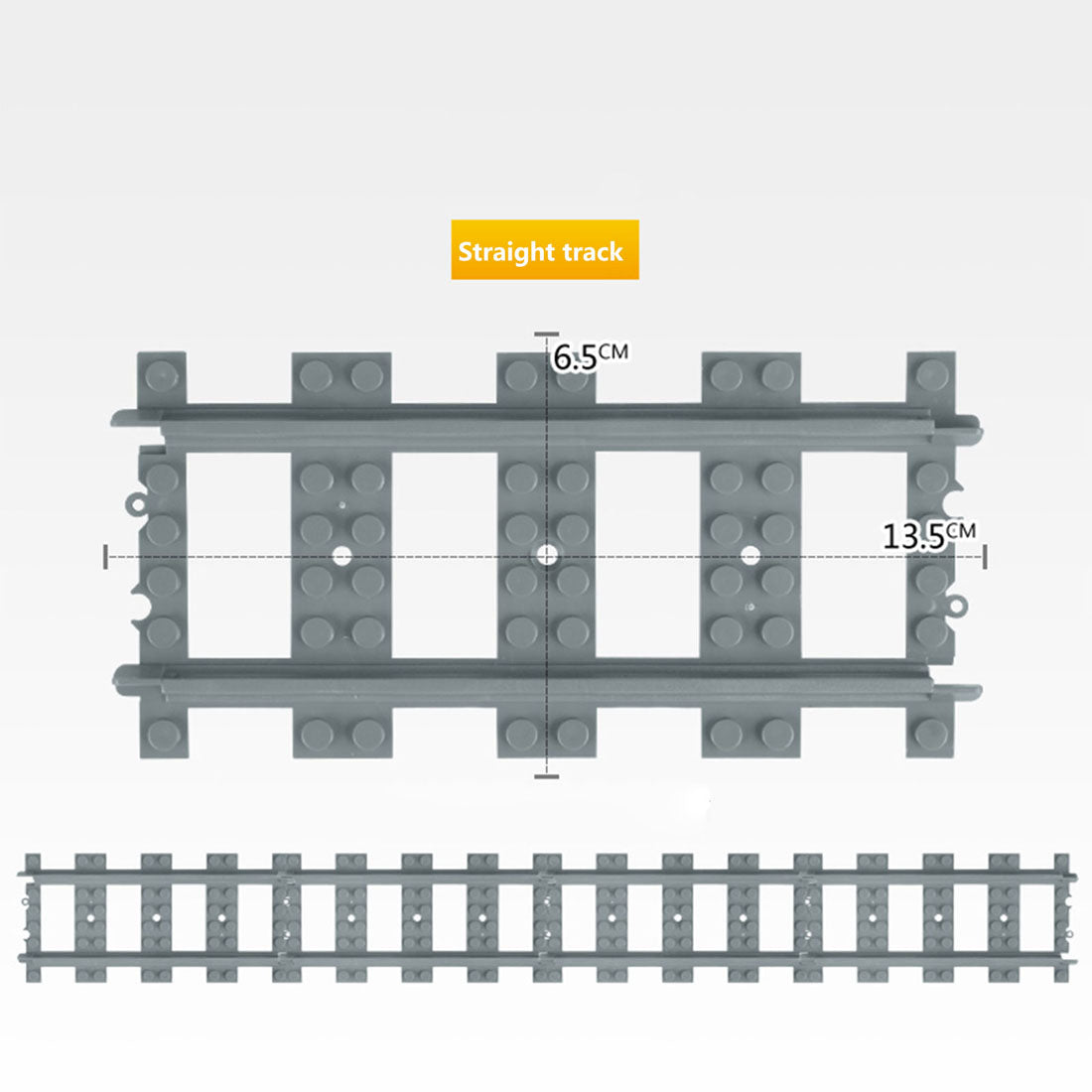301Pcs City Train Tracks DIY Rail Tracks Set Building Bricks Parts for Mainstream brand building blocks enginediyshop