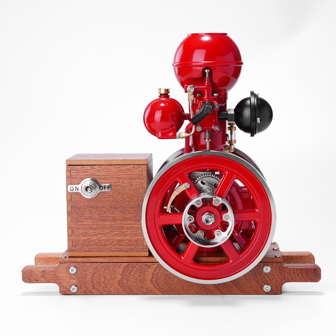 B01 Hit and Miss Gasoline Engine Model Ball Top Miniature Water