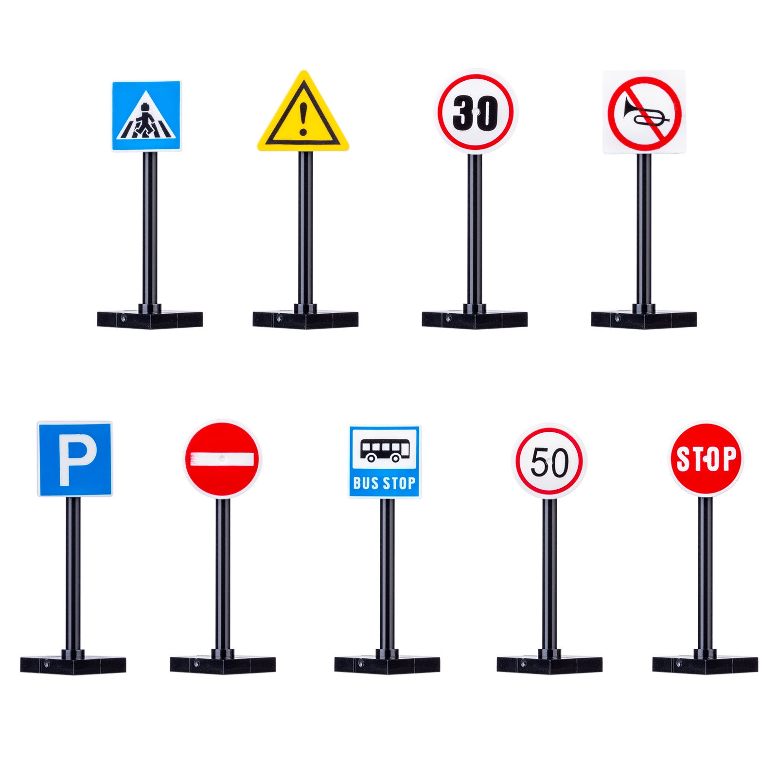 Diy Train Stop Sign 245Pcs DIY Train Tracks Building Blocks Railroad Tracks for Train ...