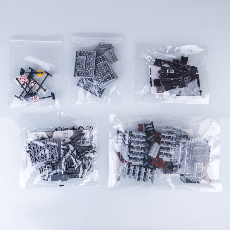 182Pcs DIY Train Tracks Building Blocks Railroad Tracks for Train DIY Bricks Toy enginediyshop