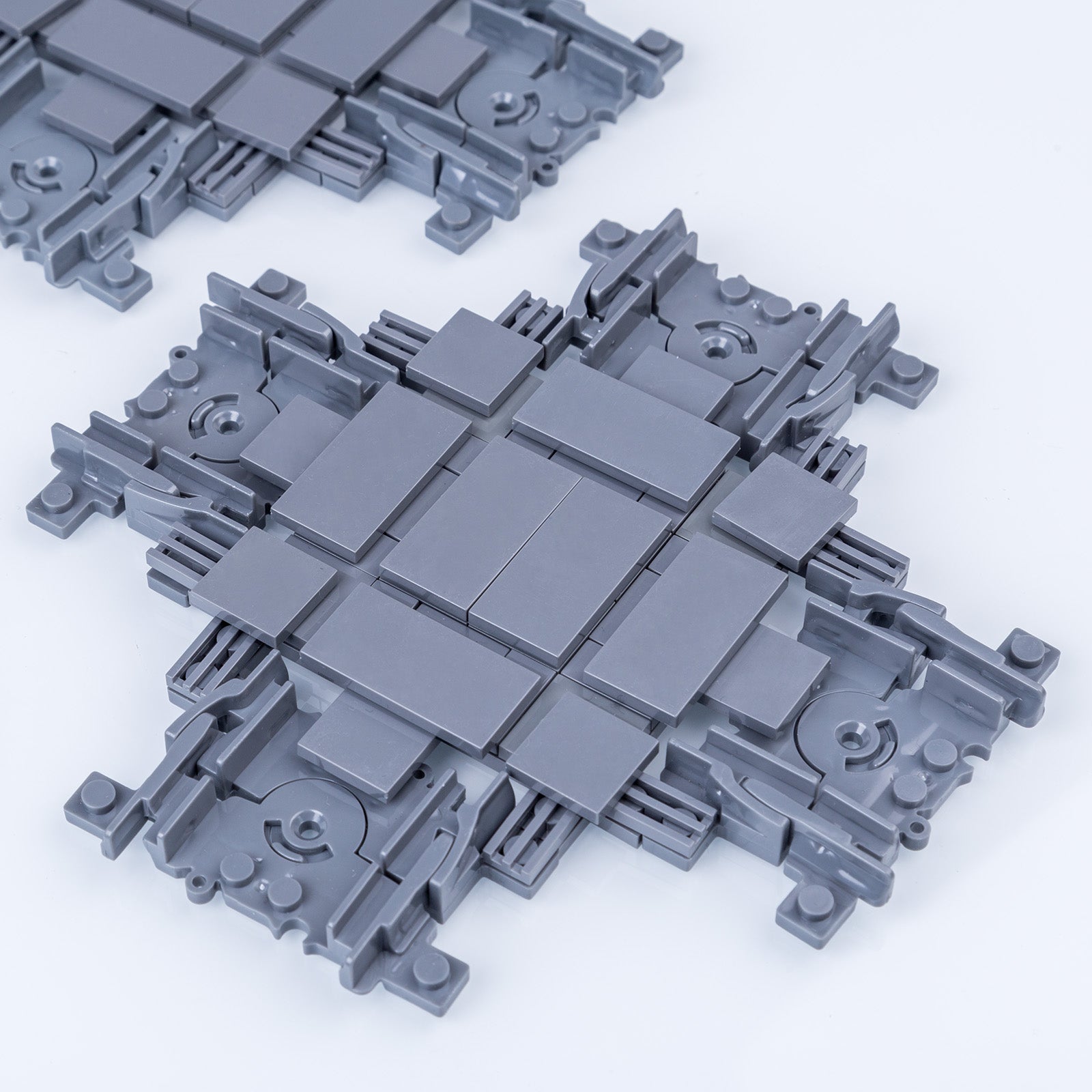 182Pcs DIY Train Tracks Building Blocks Railroad Tracks for Train DIY ...