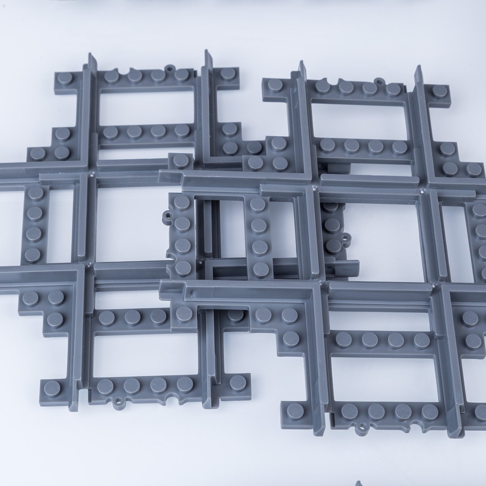 182Pcs DIY Train Tracks Building Blocks Railroad Tracks for Train DIY ...