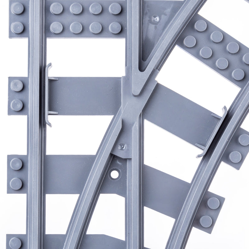 170Pcs DIY Train Tracks Building Blocks Railroad Tracks for Train enginediyshop