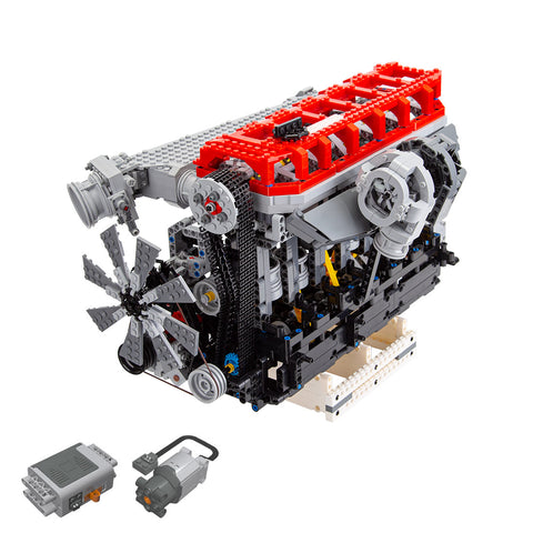 MOC RB-26 Brick Engine Model Building Blocks Set-1985PCS-Enginediyshop ...