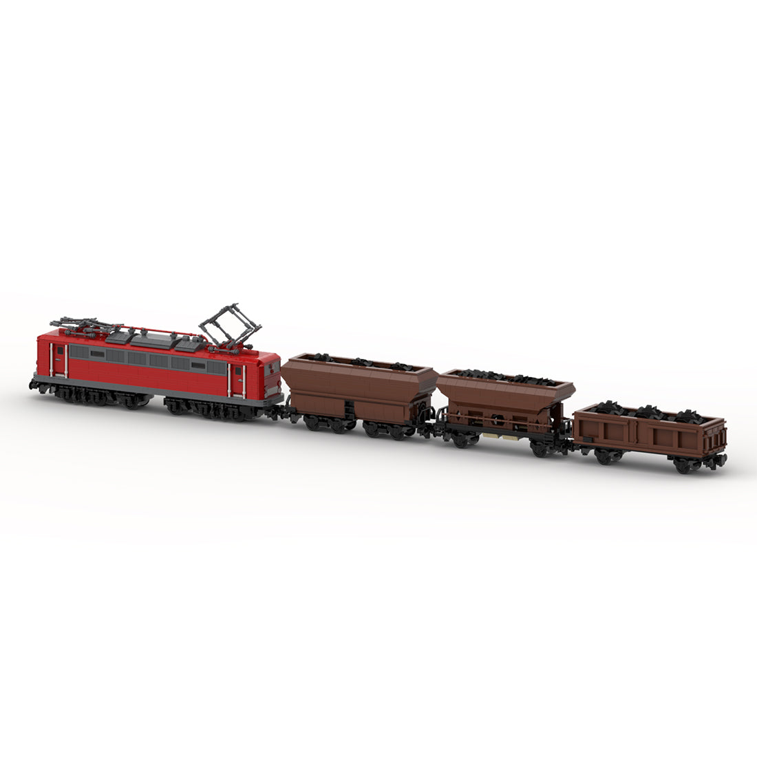 MOC-108963 BR150 Coal Wagon Train Model Building Blocks Toy Set 2377PCS enginediyshop