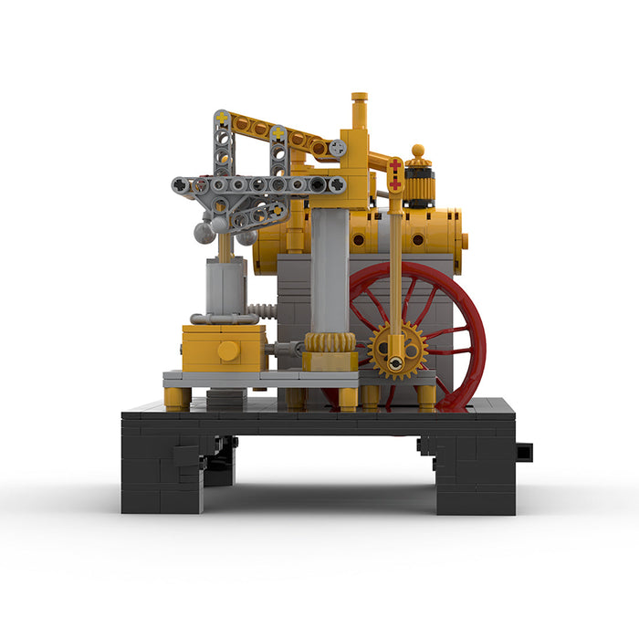 Retro Design Beam Steam Engine DIY Kit Building Block Model Perfect for STEM Collectors（469PCS)） enginediyshop