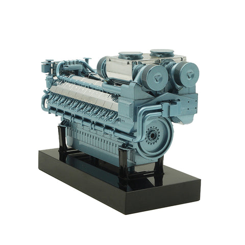 1/12 Scale Diesel Engine Model Alloy Collectible Ornament Toy (Static Version) enginediyshop