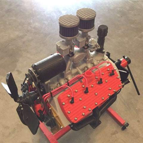MY MODEL 1/4 Scale Flathead V8 Engine Functional & Detachable FDM 3D Printed Engine Model Toy (Assembled Version) enginediyshop