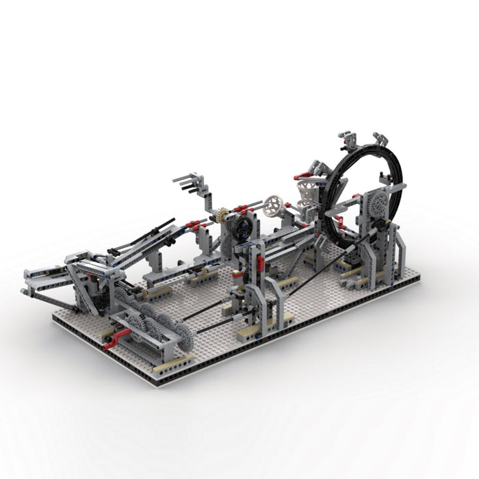 MOC Cycle Modular Building Block Machine, Advanced Mechanical Gear System-928PCS enginediyshop