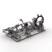 MOC Cycle Modular Building Block Machine, Advanced Mechanical Gear System-928PCS enginediyshop