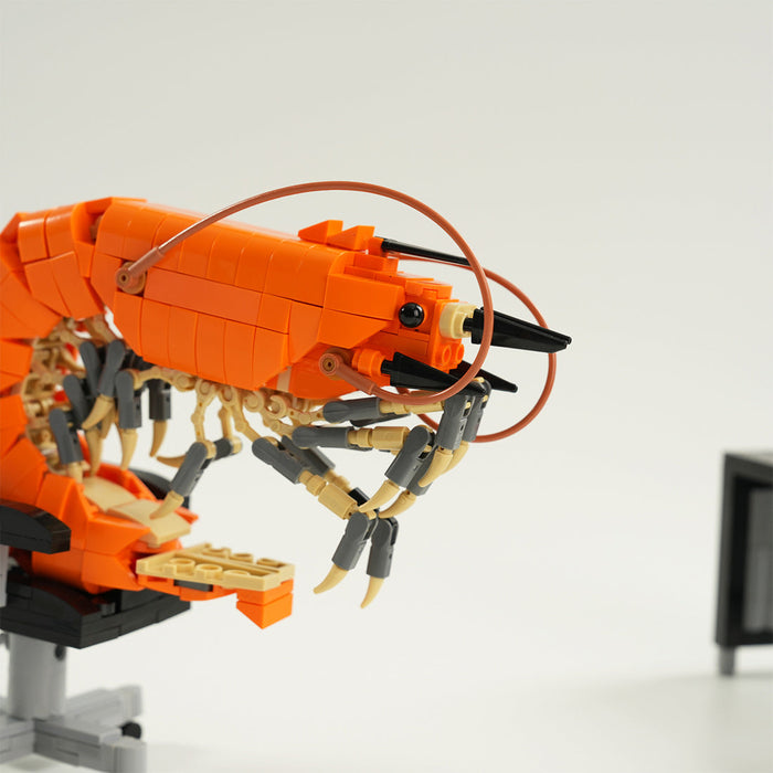 Working Shrimp Man Building Blocks Set-675PCS enginediyshop