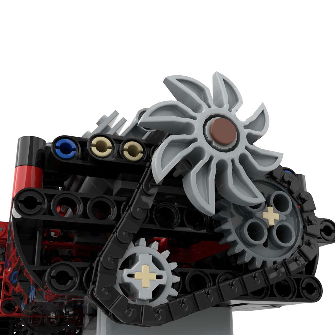 GTE Manual 8 Speed Gearbox Model Building Blocks Set MOC-79482--685PCS enginediyshop