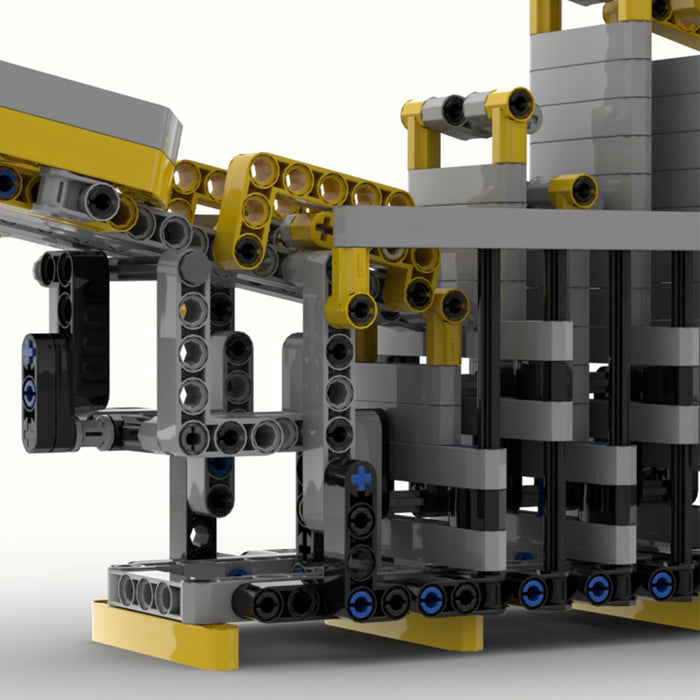 MOC Ball Feeder Input Module, Mechanical Building Block Set-381PCS enginediyshop
